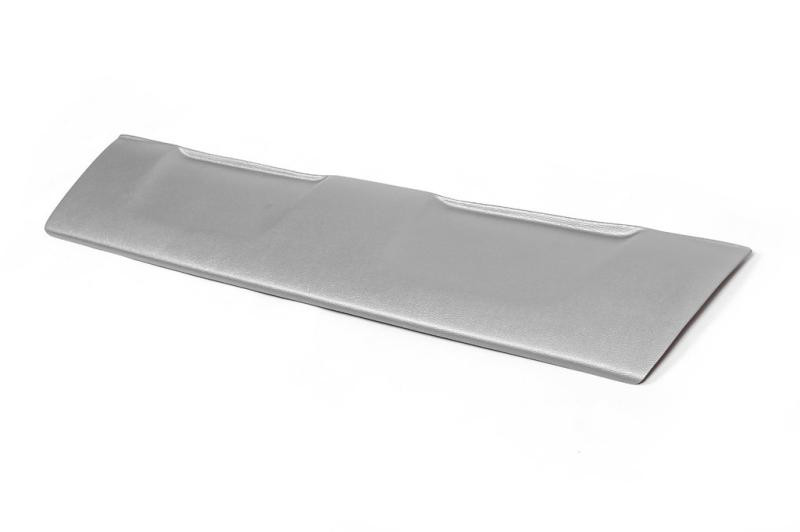 Купить Накладка на передний бампер нижняя(ABS, серая) для Renault Duster 2018-2024 гг