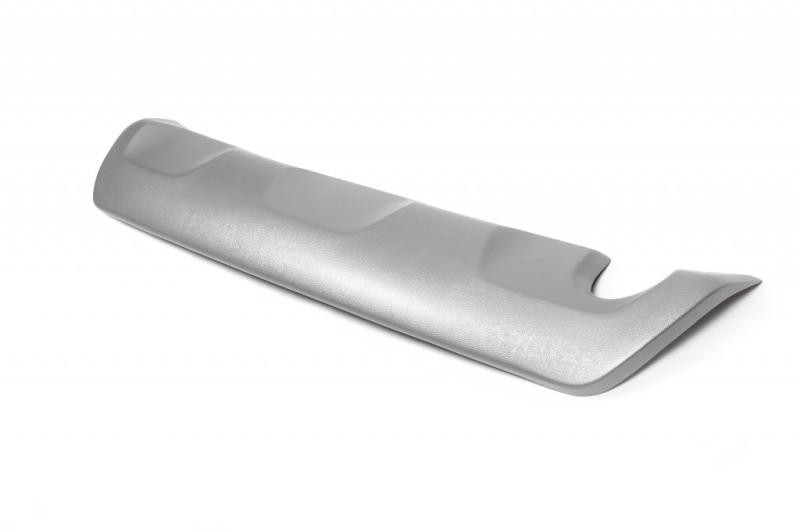 Купить Накладка на задний бампер (ABS, серая) для Renault Duster 2018-2024 гг