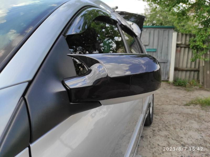 Купити Кришки дзеркал BMW-style (2 шт) для Renault Clio III 2005-2012 рр