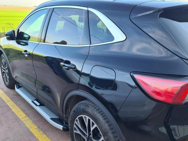 Купити Бокові пороги Mevsim Grey (2 шт., Алюміній) для Ford Puma 2019- рр