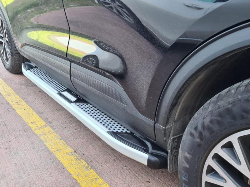 Купити Бокові пороги Mevsim Grey (2 шт., Алюміній) для Ford Puma 2019- рр