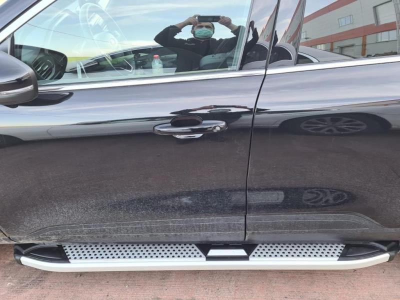 Купить Боковые пороги Mevsim Grey (2 шт., алюминий) для Ford Kuga/Escape 2019- рр