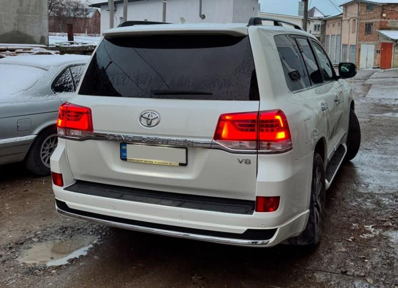 Купити Задній бампер 2016-2025 під фарбування (Китай) для Toyota Land Cruiser 200