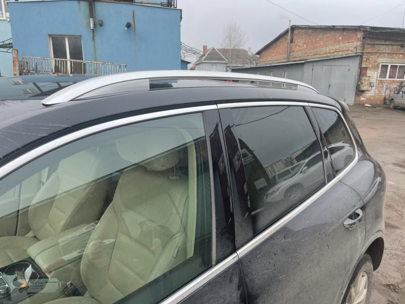 Купить Оригинальные рейлинги V1 (2 шт, нержавейка) для Volkswagen Touareg 2010-2018 гг