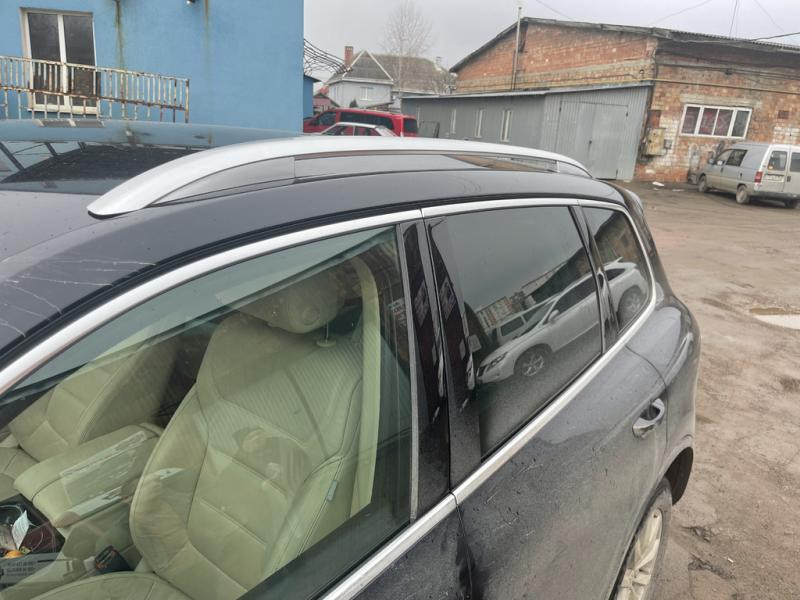 Купить Оригинальные рейлинги V1 (2 шт, нержавейка) для Volkswagen Touareg 2010-2018 гг