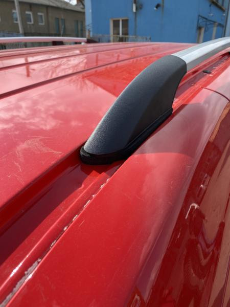 Купити рейлінги Хром Стандартна база, металеві ніжки для Ford Connect 2014-2021 рр