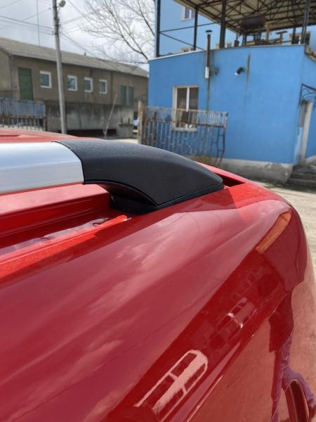 Купити рейлінги Хром Стандартна, пластикові ніжки для Ford Connect 2014-2021 рр