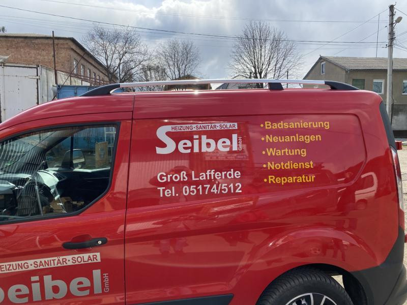 Купити рейлінги Хром Максі, пластикові ніжки для Ford Connect 2014-2021 рр