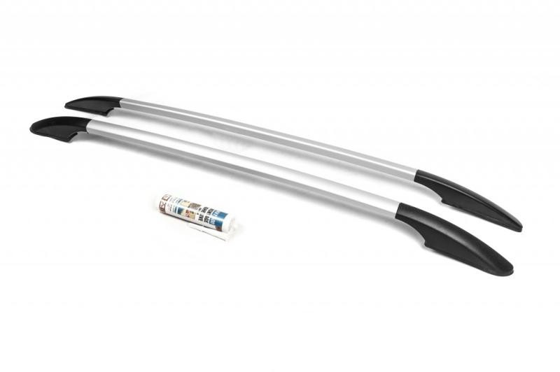 Купить Рейлинги OmsaLine Solid (2 шт, серые) для Volkswagen Amarok 2022- гг