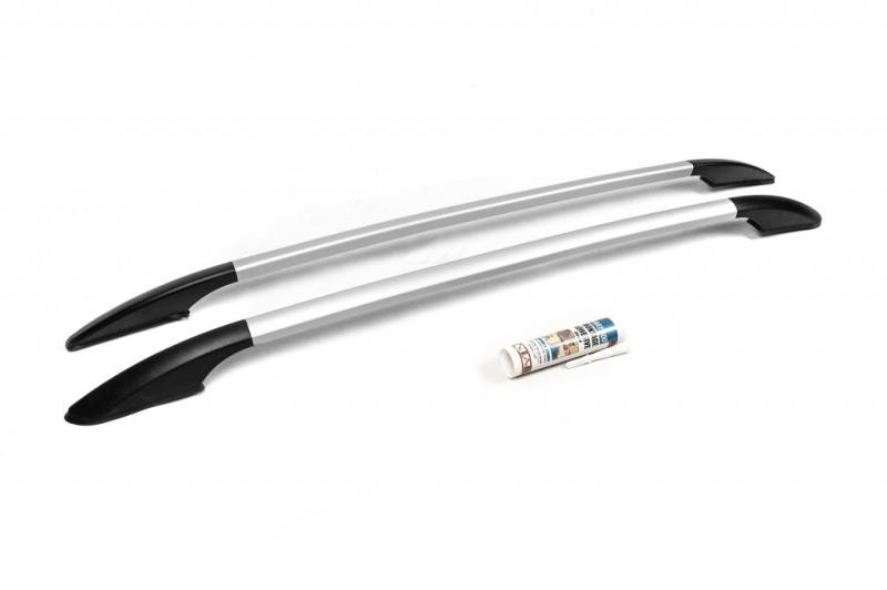 Купить Рейлинги OmsaLine Solid (2 шт, серые) для Volkswagen Amarok 2022- гг