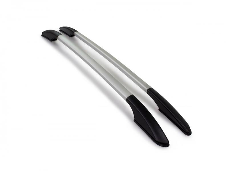 Купити Рейлінги OmsaLine Solid (2 шт, сірі) для Toyota Auris 2012-2018 рр