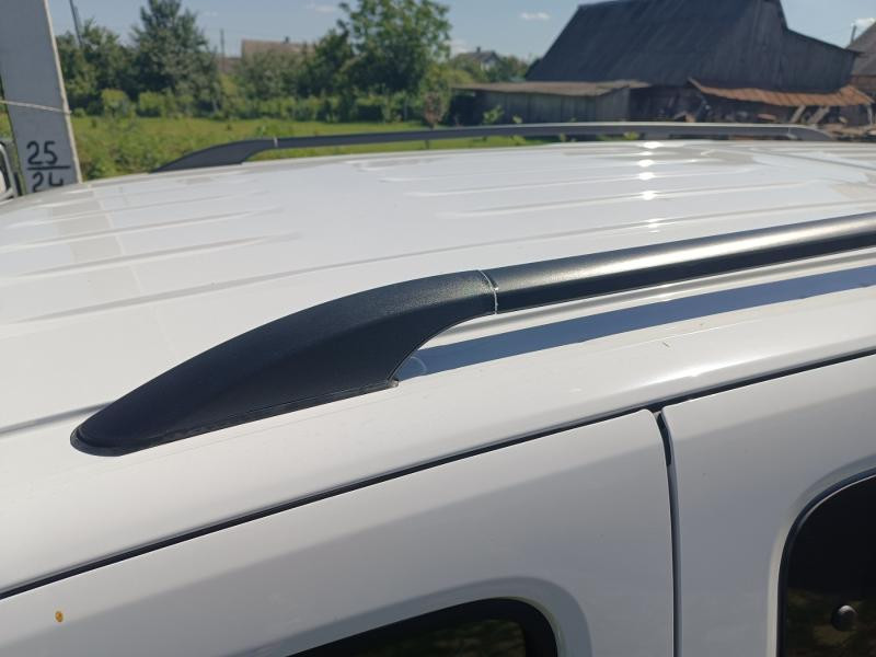 Купити Рейлінги OmsaLine Solid (2 шт, чорні) Коротка база для Toyota Proace City