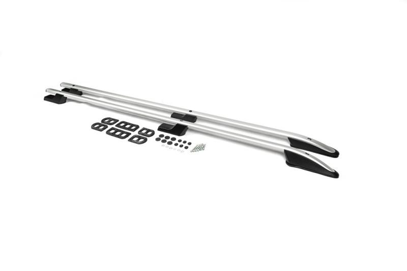 Купить Рейлинги OmsaLine Sport (2 шт, серые) Короткая база для Ford Transit 2014- гг