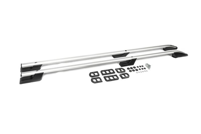 Купить Рейлинги OmsaLine Sport (2 шт, серые) Длинная база для Ford Transit 2014- гг