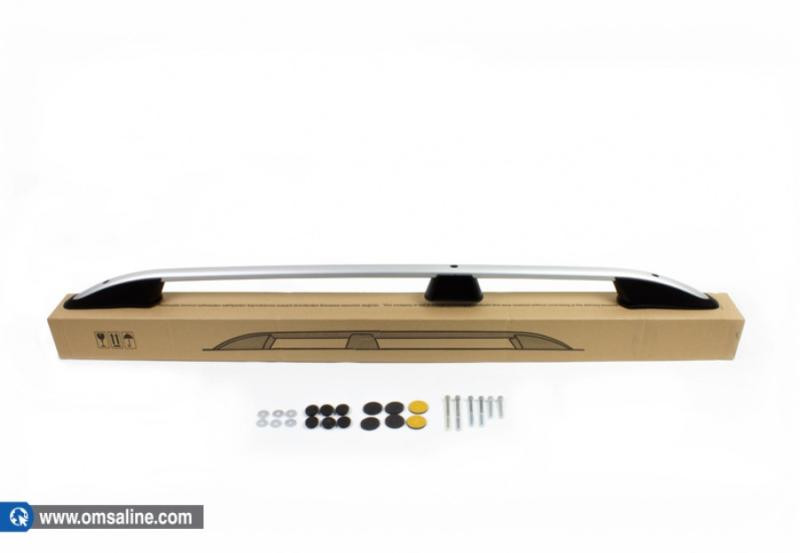 Купити Рейлінги OmsaLine Elegance (2 шт, сірі) для Mitsubishi ASX 2010-2023 рр