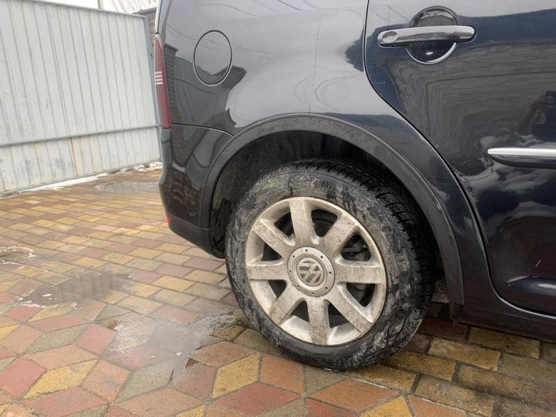 Купить Накладки на арки (4 шт, черные) 2003-2006, Металлические для Volkswagen Touran