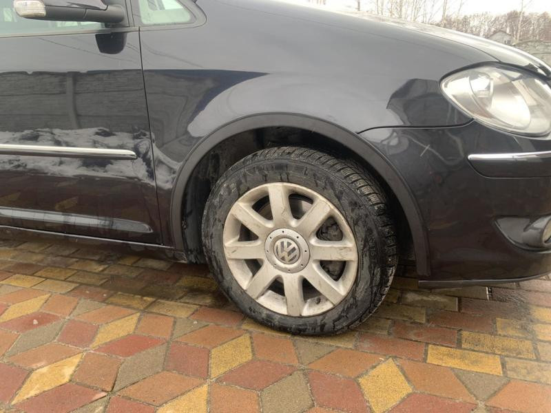 Купити Накладки на арки (4 шт, чорні) 2003-2006, Пластикові для Volkswagen Touran рр