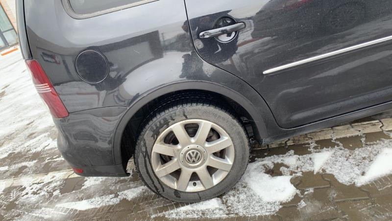 Купить Накладки на арки (4 шт, черные) 2006-2010, Металлические для Volkswagen Touran