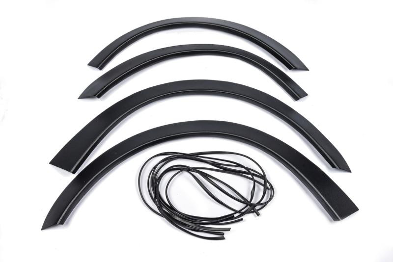 Купити Накладки на арки (4 шт, чорні) металеві для Opel Vectra B 1995-2002 рр