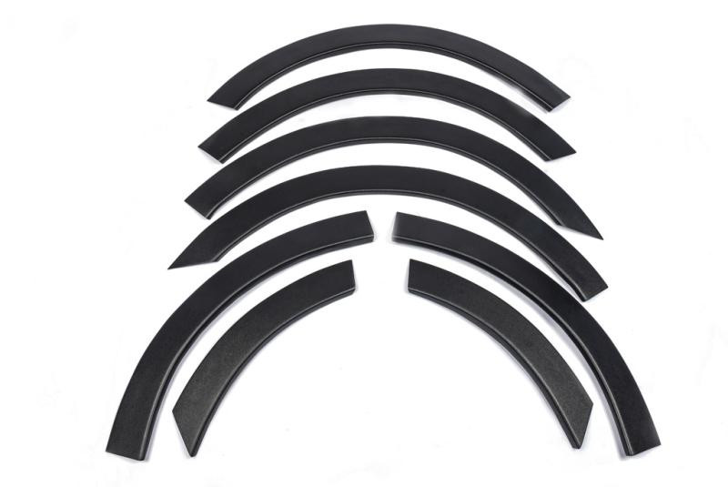Купити Накладки на арки (4 шт, чорні) SW, Металеві для Renault Megane II 2004-2009 рр