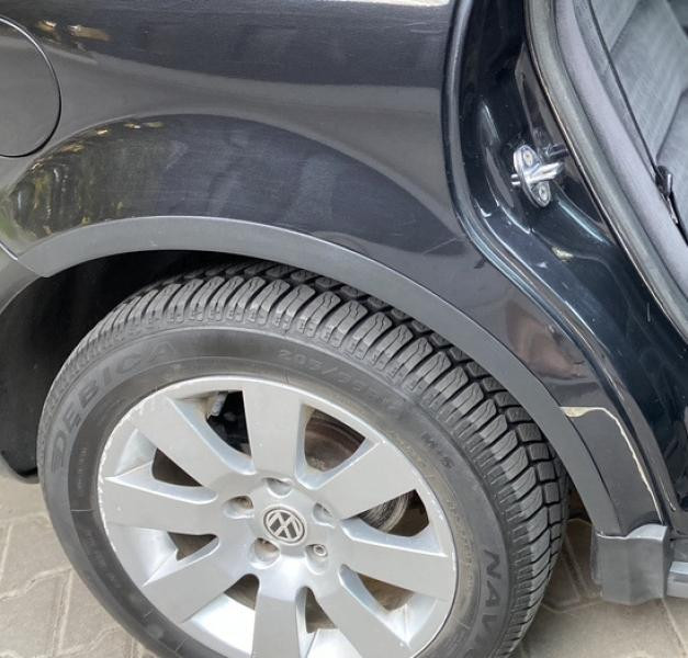 Купить Накладки на арки (4 шт, черные) SW, 1996-2005, ABS для Volkswagen Passat B5