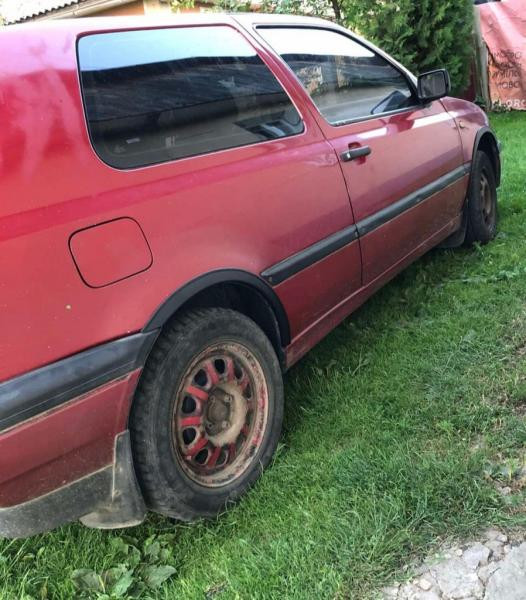 Купити Накладки на арки (4 шт, чорні) ABS пластик для Volkswagen Golf 3