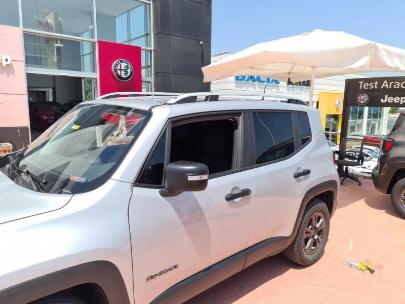 Купити Рейлінги Skyport (сірий мат) для Jeep Renegade