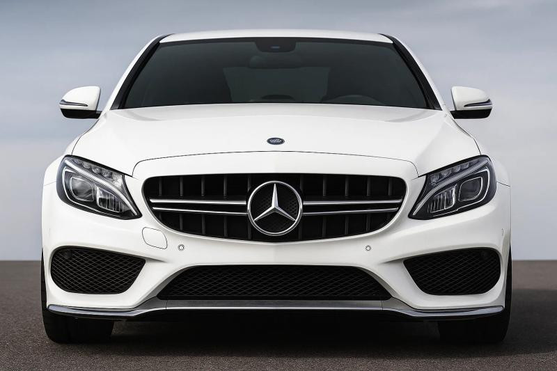 Купить Передняя решетка C63-design (для Avantgarde/AMG-Line/C43 AMG) 2018-2025, без камеры для Mercedes C-сlass W205