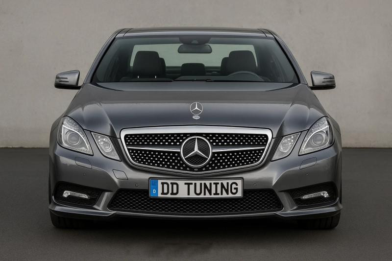 Купити Передня решітка Diamond Silver (2009-2012) для Mercedes E-сlass W212 рр
