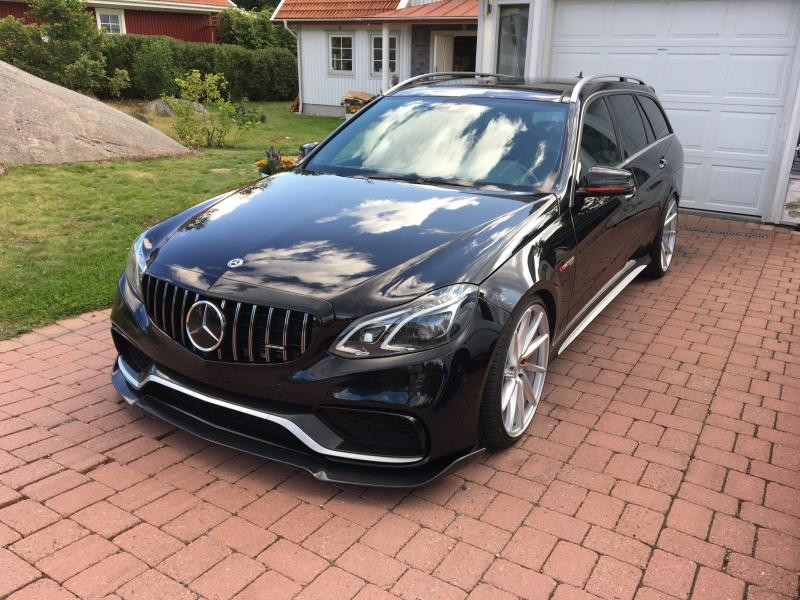 Купити Передня решітка GT Panamericana (для E63 AMG 2013-2016) для Mercedes E-сlass W212 рр