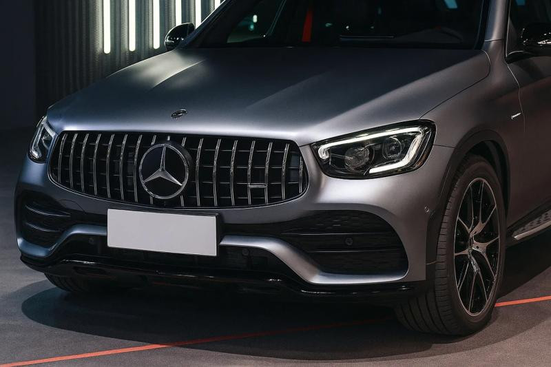 Купить Передняя решетка GT Panamericana для AMG Line (2020-2025) для Mercedes GLC coupe C253