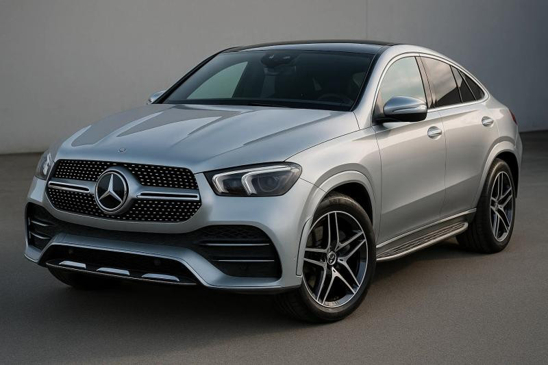 Купити Передня решітка (Diamond Silver) для Mercedes GLE coupe C167 2019- рр
