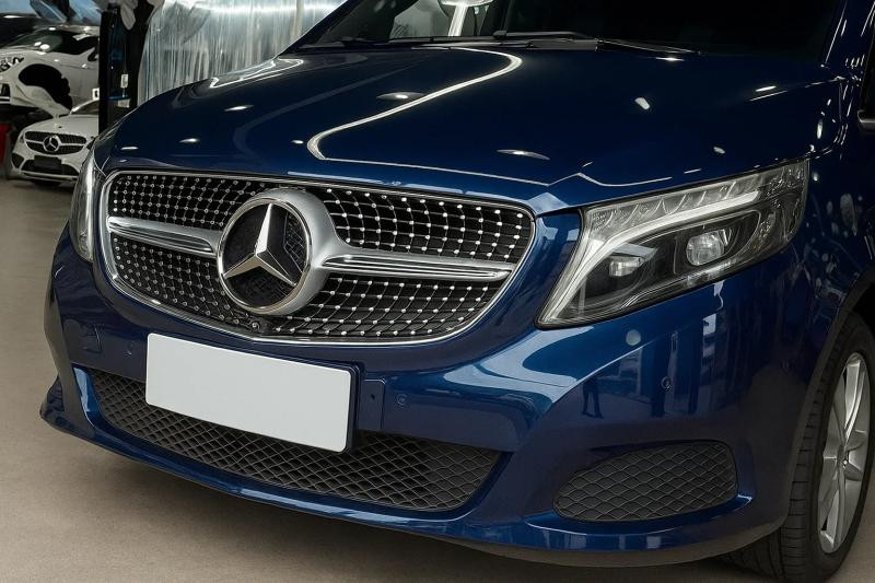 Купить Передняя решетка Diamond (2019-2023 для V-class) для Mercedes Vito/V-class W447 2014- гг