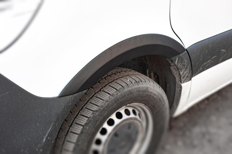 Купити Накладки на арки (4 шт, чорні) для Mercedes Sprinter W907/W910 2018- рр