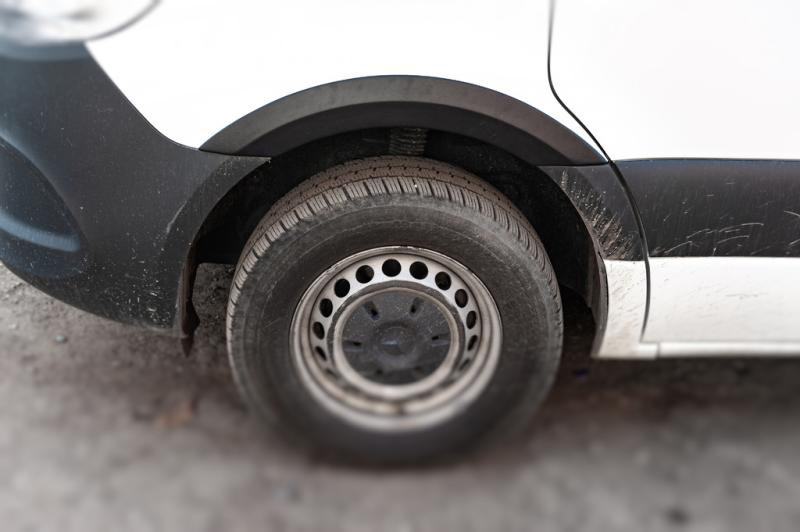 Купити Накладки на арки (4 шт, чорні) для Mercedes Sprinter W907/W910 2018- рр