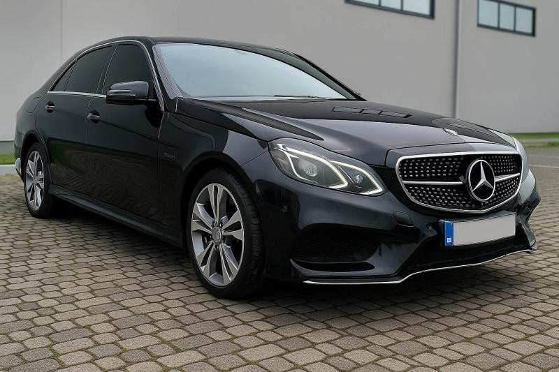 Купить Передняя решетка Diamond Silver (для Avantgarde и AMG-Line, 2013-2016) для Mercedes E-сlass W212