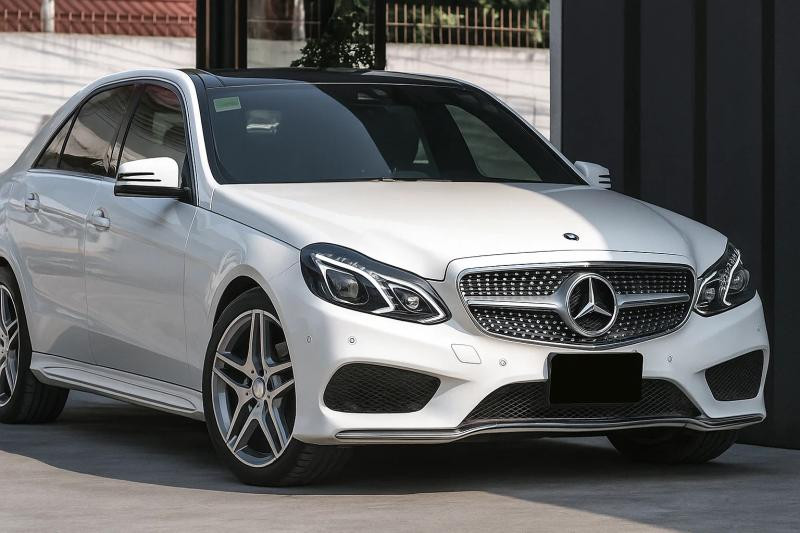 Купить Передняя решетка Diamond Silver (для Avantgarde и AMG-Line, 2013-2016) для Mercedes E-сlass W212