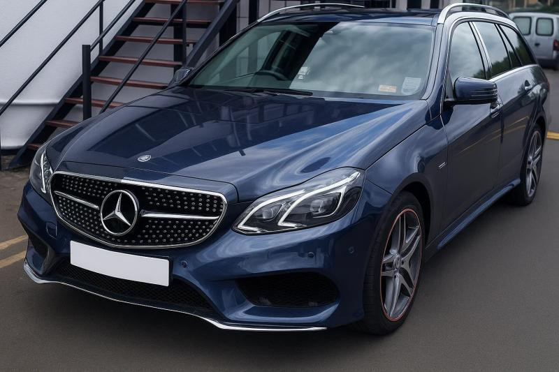 Купить Передняя решетка Diamond Silver (для Avantgarde и AMG-Line, 2013-2016) для Mercedes E-сlass W212