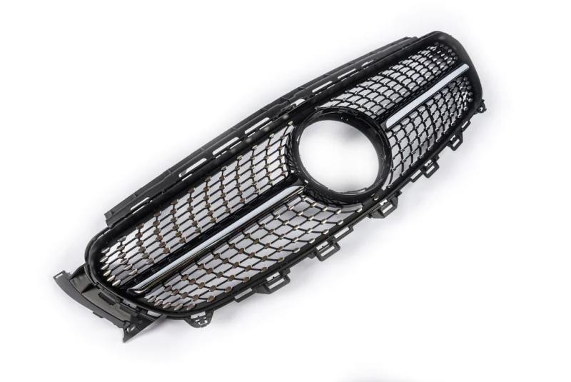 Купити Передня решітка Diamond Black (для 2016-2020) Без місця під камеру для Mercedes E-class coupe C238