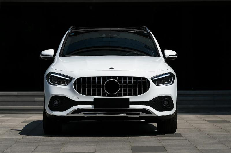 Купити Передня решітка Panamericana GT З місцем під камеру для Mercedes GLA H247 2020- рр