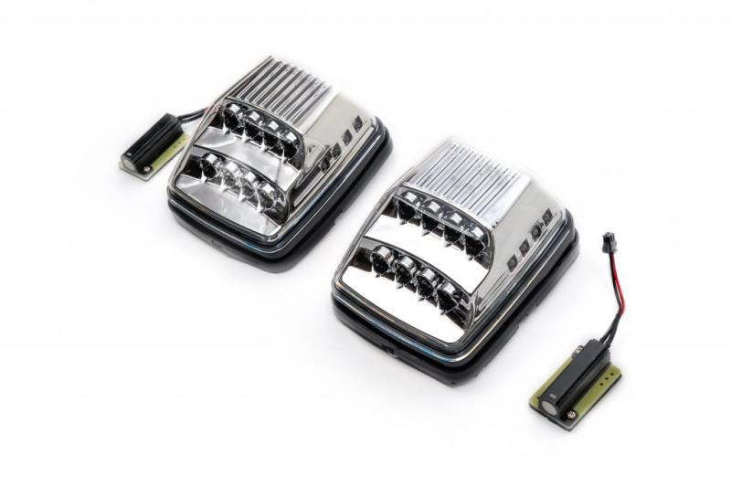 Купить Поворотники White Design (2 шт) для Mercedes G сlass W463 1990-2018 гг