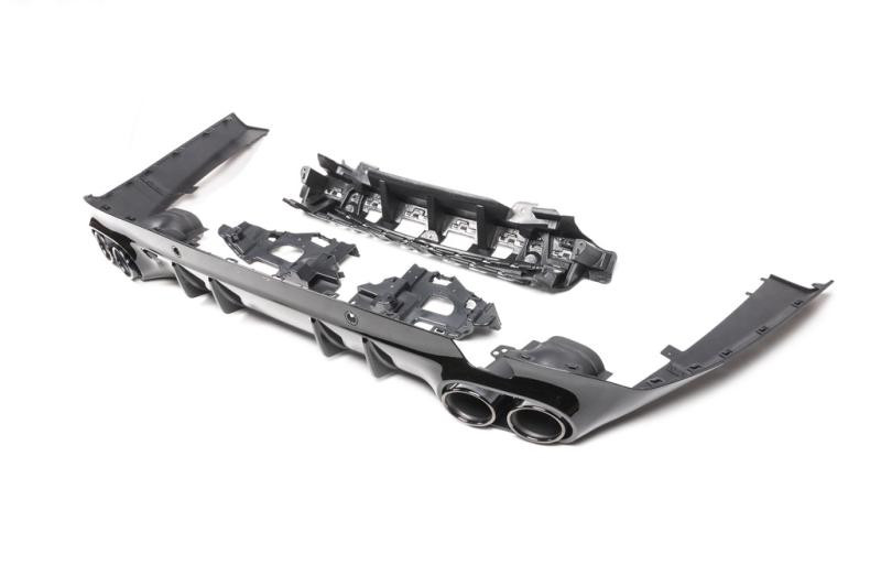 Купить Задний диффузор с насадками (Дизайн GT53) для Mercedes CLS C257 2018- гг