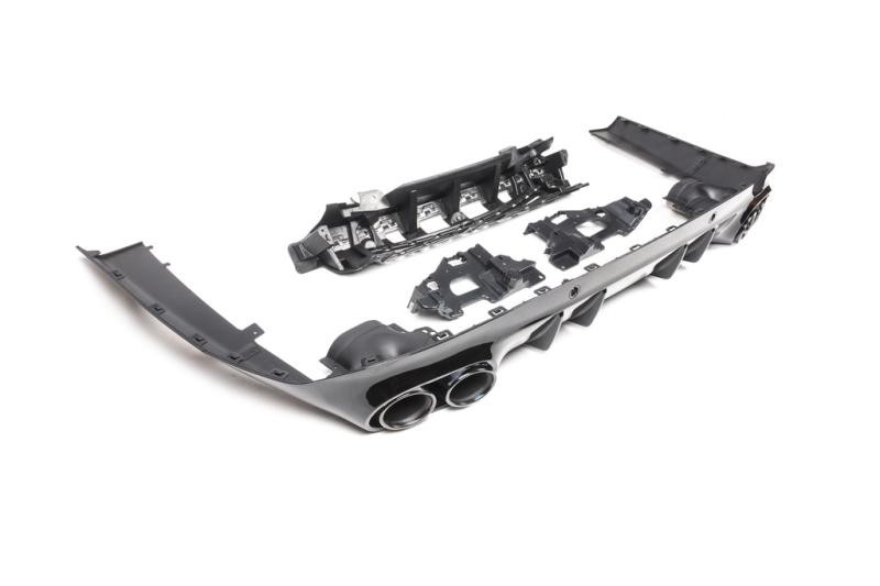 Купить Задний диффузор с насадками (Дизайн GT53) для Mercedes CLS C257 2018- гг