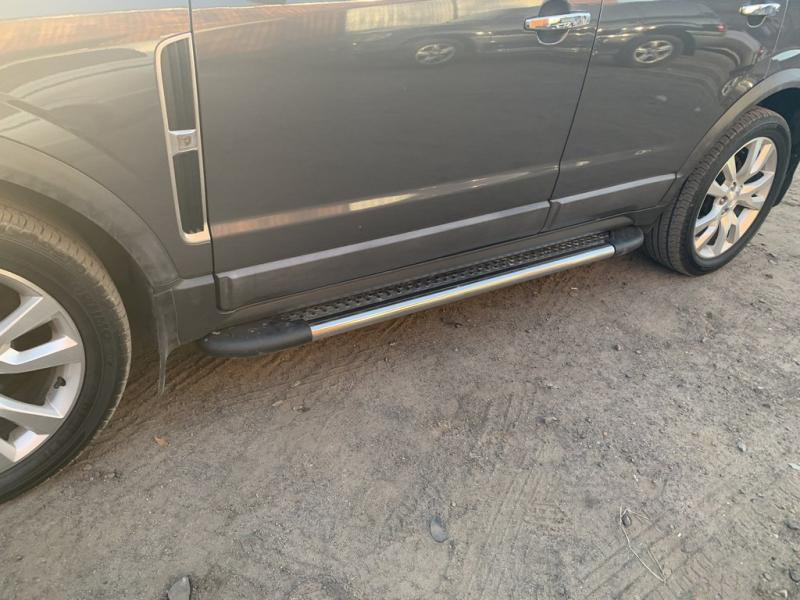 Купити Бокові пороги Maydos V1 (2 шт., Алюміній -2025 нерж) 2007-2015 для Opel Antara рр