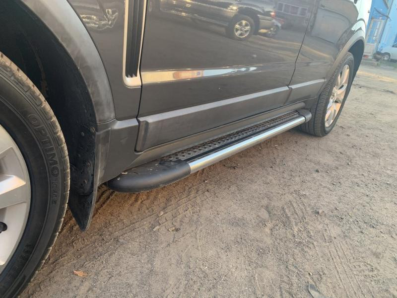 Купити Бокові пороги Maydos V1 (2 шт., Алюміній -2025 нерж) 2007-2015 для Opel Antara рр