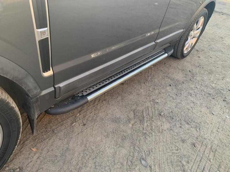 Купити Бокові пороги Maydos V1 (2 шт., Алюміній -2025 нерж) 2016-2018 для Opel Antara рр