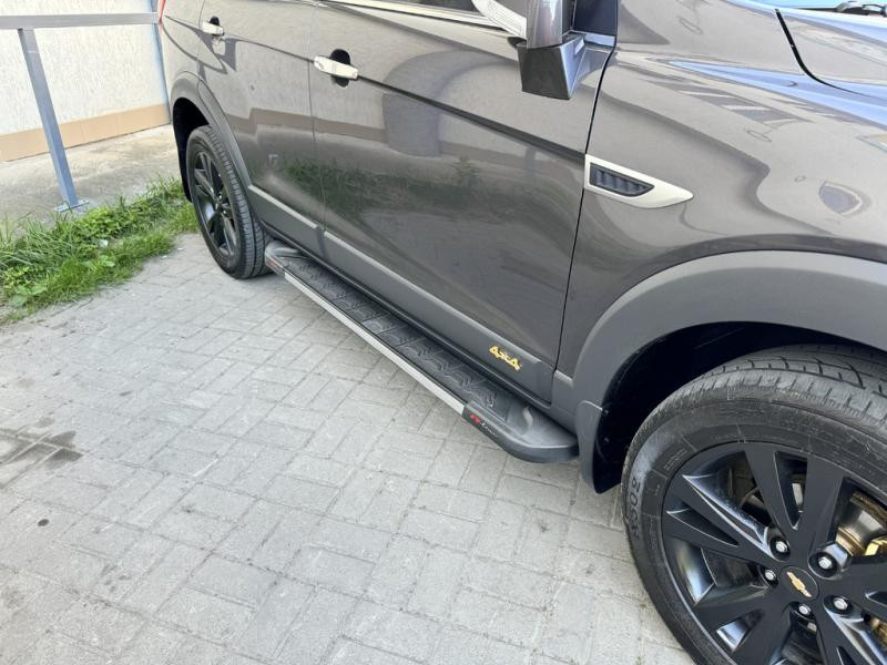 Купити Бокові пороги RedLine V1 (2 шт., Алюміній) 2007-2015 для Opel Antara рр