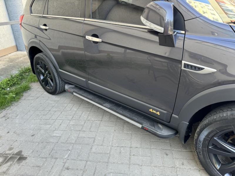 Купити Бокові пороги RedLine V1 (2 шт., Алюміній) 2007-2015 для Opel Antara рр