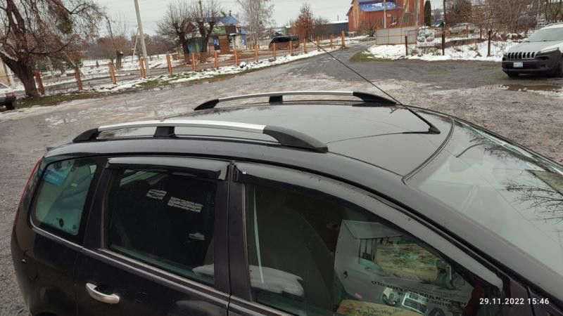 Купить Рейлинги Хром Пластиковые ножки для Ford C-Max 2004-2010 гг