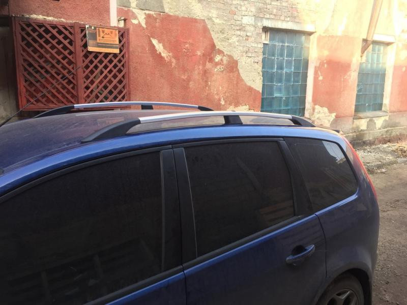 Купить Рейлинги Хром Пластиковые ножки для Ford C-Max 2004-2010 гг